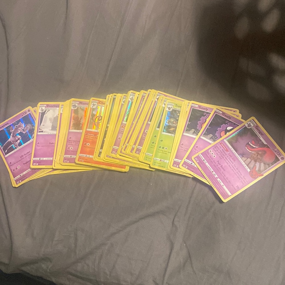 Halloween edition Pokémon cards